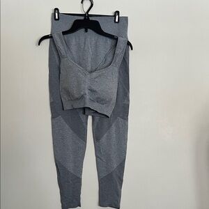Gray Activewear Set